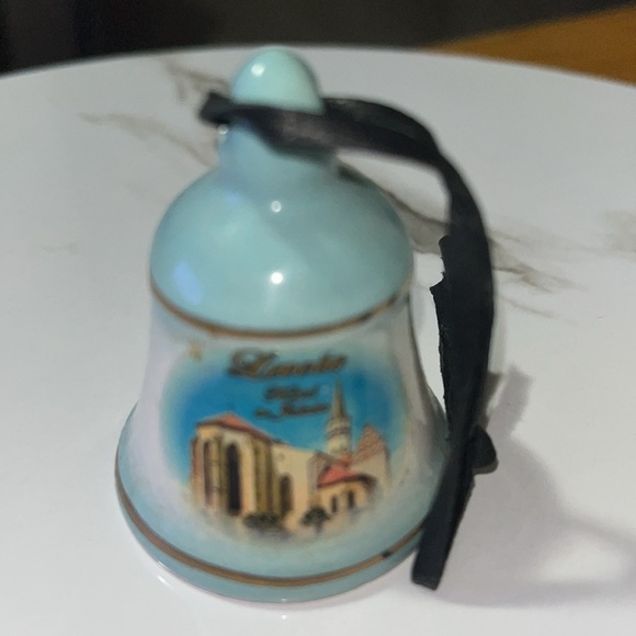 Vintage Rare Ceramic Bell, Blue, Church, Slovakia - Picture 4 of 8